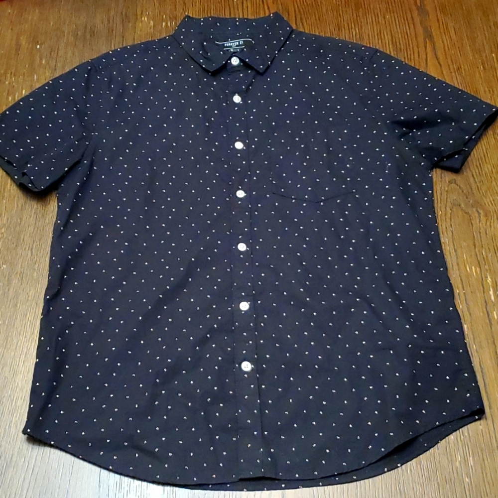 Forever 21 men's button up shirt